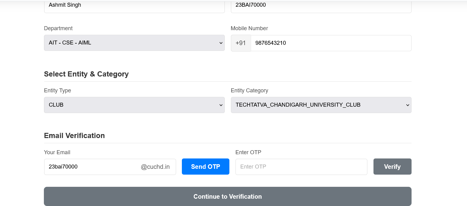 Screenshot for Step 4: Select TechTatva
